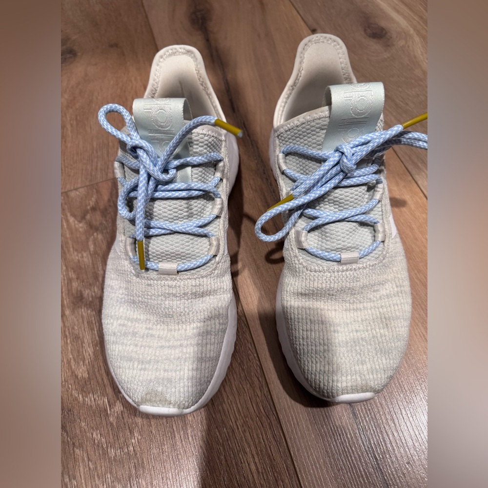 Adidas Gray Athletic Shoes Classic Knit Design